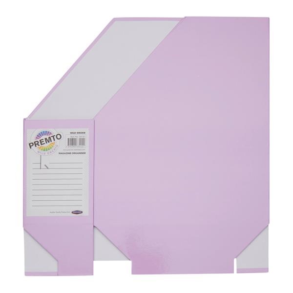 PREMTO PASTEL MAGAZINE ORGANISER - WILD ORCHID