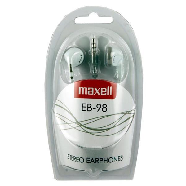 MAXELL STEREO EAR BUDS EB-98  - WHITE