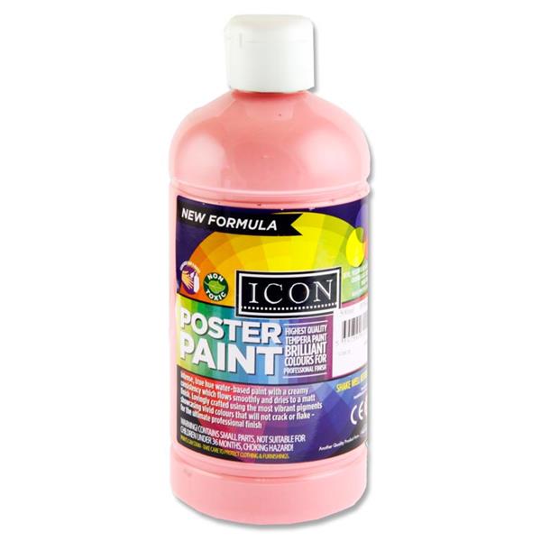 Icon Poster Paint 500Ml - Pink