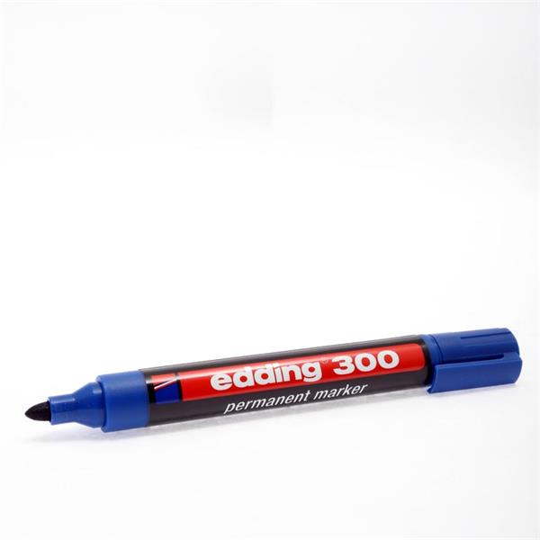 * EDDING 300 1.5-3mm BULLET TIP PERMANENT MARKER - RED