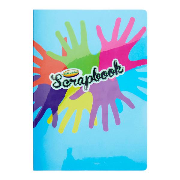 WORLD OF COLOUR A3 60pg DURABLE COVER SCRAPBOOK