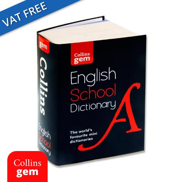 COLLINS GEM SCHOOL DICTIONARY - ENGLISH