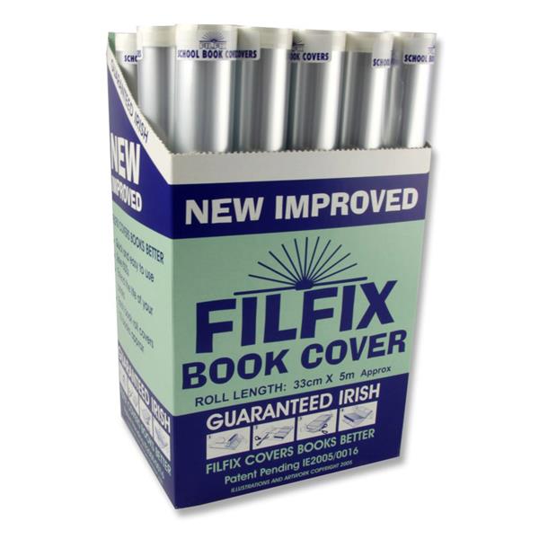 FILFIX ROLL BOOK COVER - 5m x 33cm