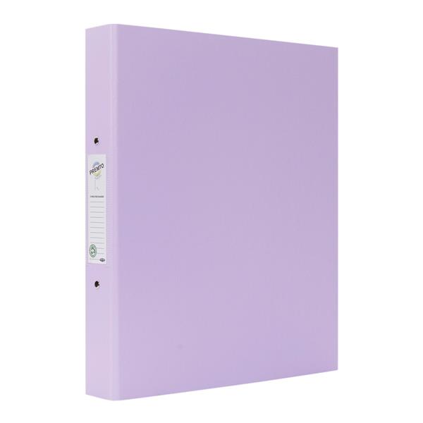 PREMTO PASTEL A4 PP RING BINDER -  WILD ORCHID