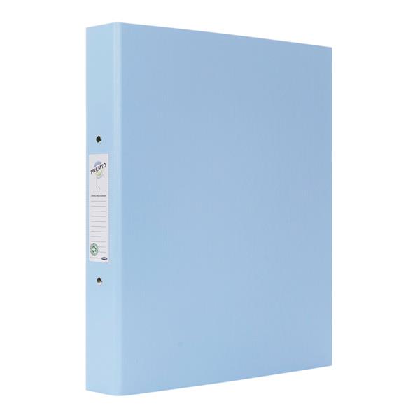 PREMTO PASTEL A4 PP RING BINDER - CORNFLOWER BLUE