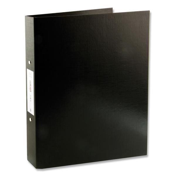 CONCEPT A4 PP RING BINDER - BLACK