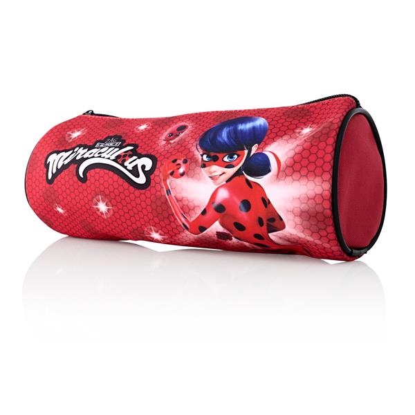 ROUND PENCIL CASE - MIRACULOUS