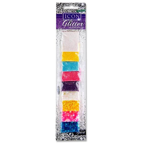 * ICON CARD 9 GLITTER & SPRINKLES SACHETS