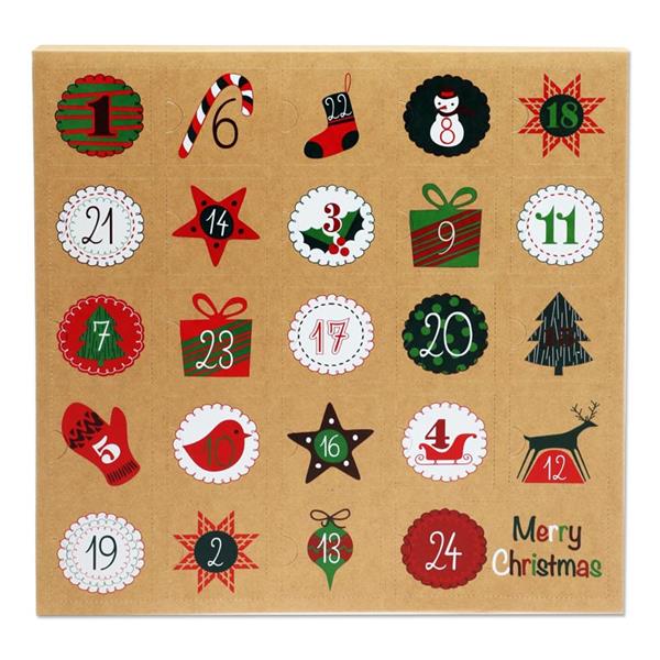 ICON CRAFT FILLABLE ADVENT CALENDAR