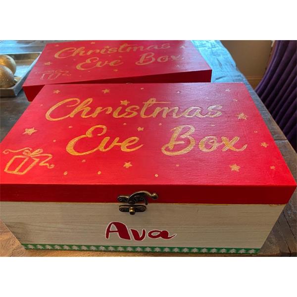 ICON CRAFT CHRISTMAS EVE 300x195x130mm WOODEN BOX