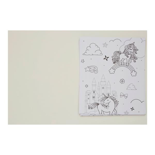 WORLD OF COLOUR 3m PULL OUT POSTER BOOK - FANTASY