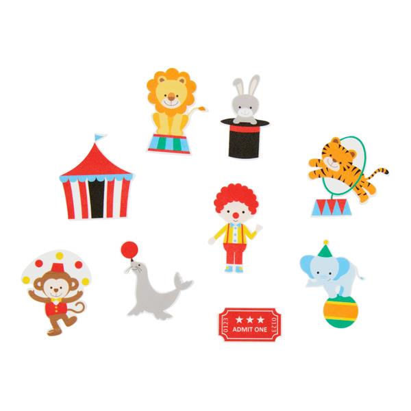 CRAFTY BITZ SQUISHY FOAM STICKERS - CIRCUS