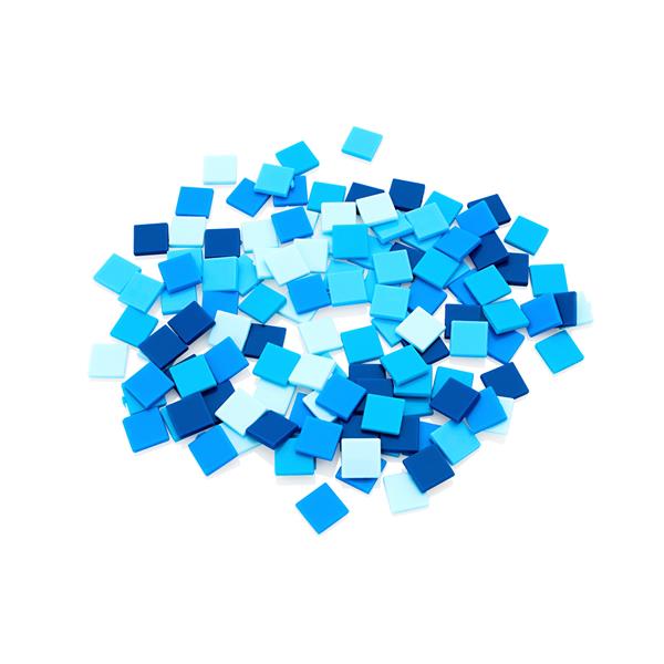 * ICON MOSAIC TILES - BLUE
