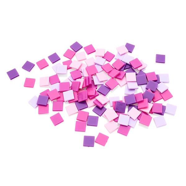 * ICON MOSAIC TILES - PURPLE