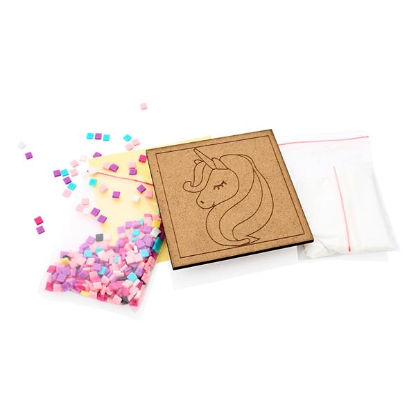 * ICON MOSAIC COASTER KIT - UNICORN