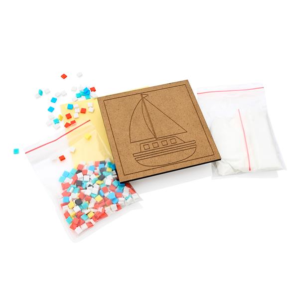 * ICON MOSAIC COASTER KIT - BOAT