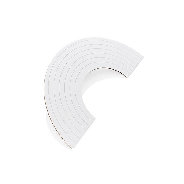 * WORLD OF COLOUR 100x100mm SHAPED CANVAS - RAINBOW