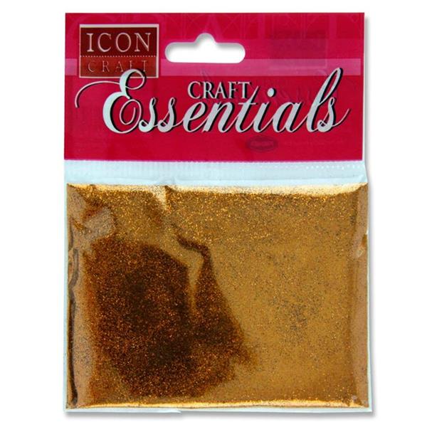 * ICON CRAFT 25g GLITTER PACK - BRONZE