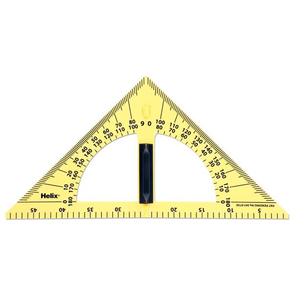 HELIX MAGNETIC MULTI SET INSTRUMENT - SET SQUARE & PROTRACTOR