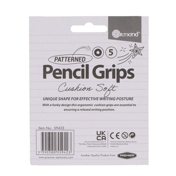 STUDENT SOLUTIONS CARD 5 PATTERNED GRIPPERS