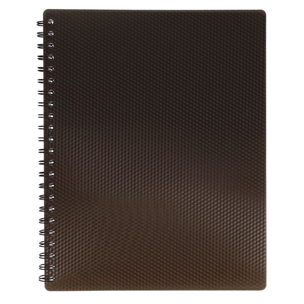 CONCEPT A4 50 POCKET WIRO DISPLAY BOOK - BLACK