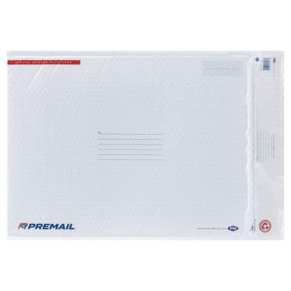 PREMAIL SIZE K EXTRA STRONG POLYTHENE PADDED ENVELOPE