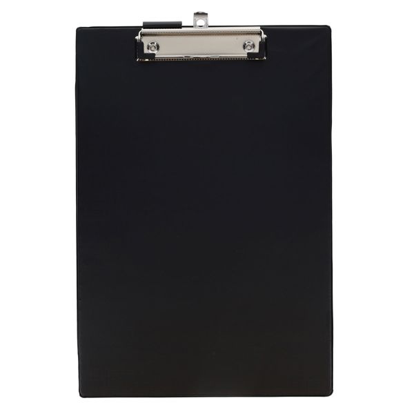 CONCEPT 13"X8" PVC CLIPBOARD - BLACK