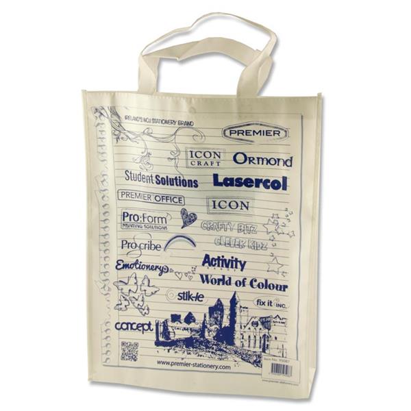 PREMIER CARRY SHOPPING BAG - WHITE