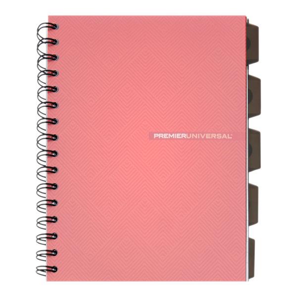 PREMIER UNIVERSAL A5 250pg PP 5 SUBJECT PROJECT BOOK - ASST