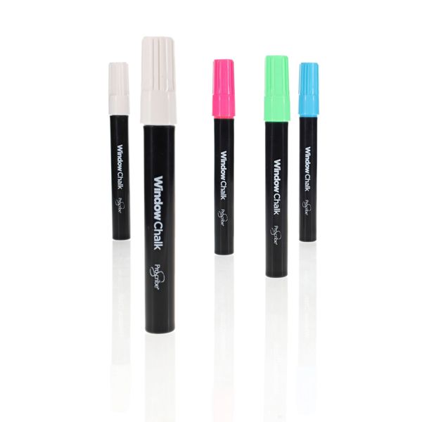 PROSCRIBE CARD 5 WINDOW CHALK MARKERS