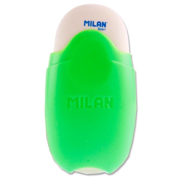 MILAN 1012 SCHOOL ERASER - FLUO 4 ASST. CDU