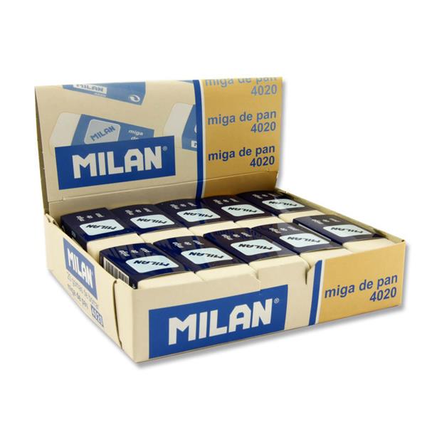 MILAN WHITE 4020 SOFTER ERASER CDU