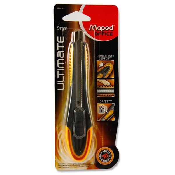 MAPED ULTIMATE 9mm CUTTER W/SAFTEY LOCK