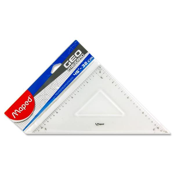 MAPED GEOMETRIC 32cm/45ø SET SQUARE