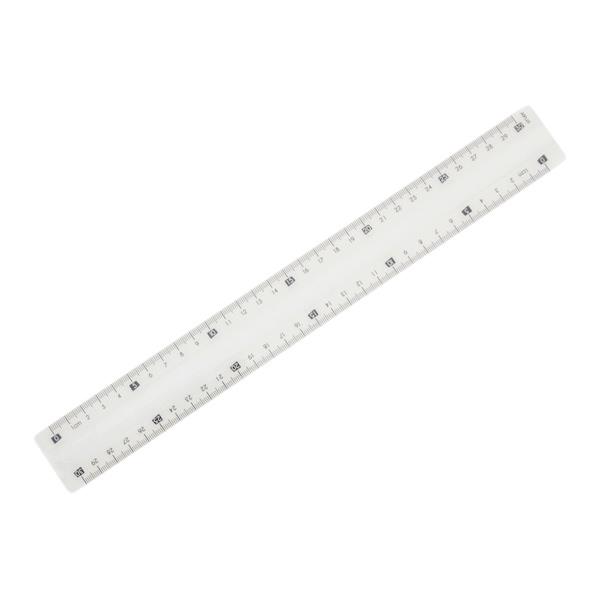 MAPED STUDY 30cm UNBREAKABLE RUKER - TRANSLUCENT