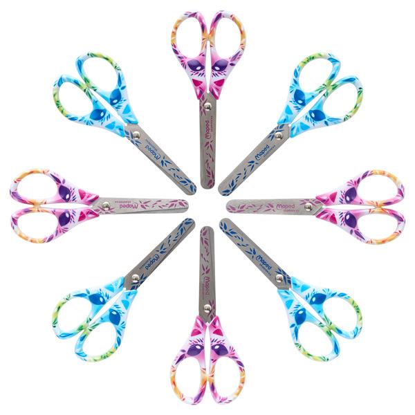 * MAPED MINI CUTE KIDS 13cm SCISSORS 2 ASST CDU