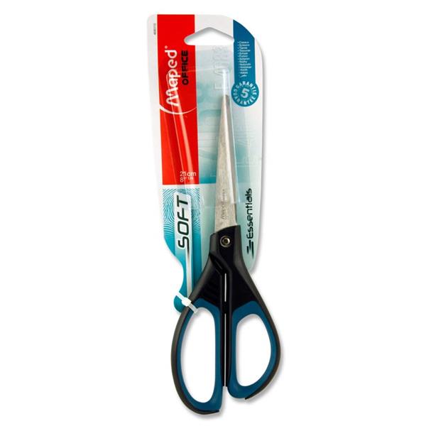 MAPED ESSENTIALS 21cm SOFT GRIP SCISSORS