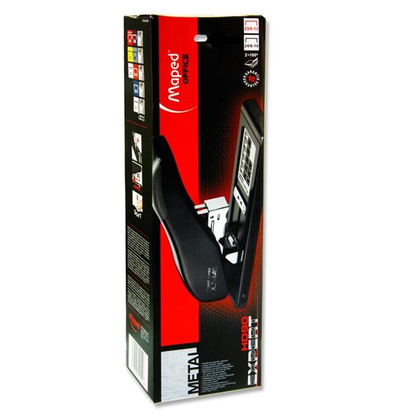 MAPED EXPERT HD90 HEAVY DUTY STAPLER - BLACK
