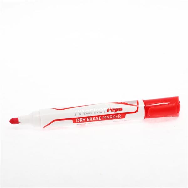 MAPED JUMBO BULLET TIP DRY ERASE MARKER - RED