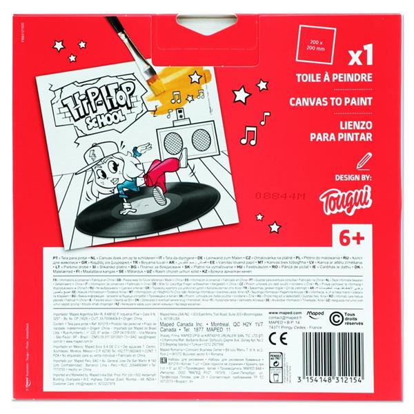 * MAPED 200x200mm MINI CANVAS TO PAINT