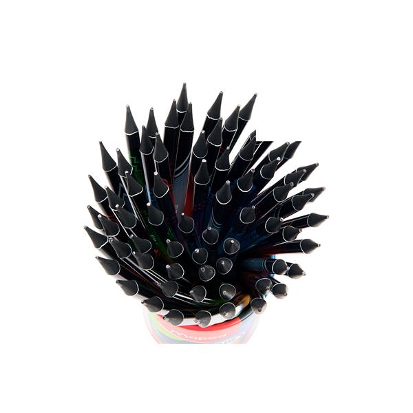 MAPED BLACK'PEPS WOODFREE HB PENCIL W/ERASER - ENERGY