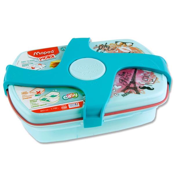 MAPED PICNIK CONCEPT TWIST 1.78ltr LUNCH BOX - PARIS FASHION