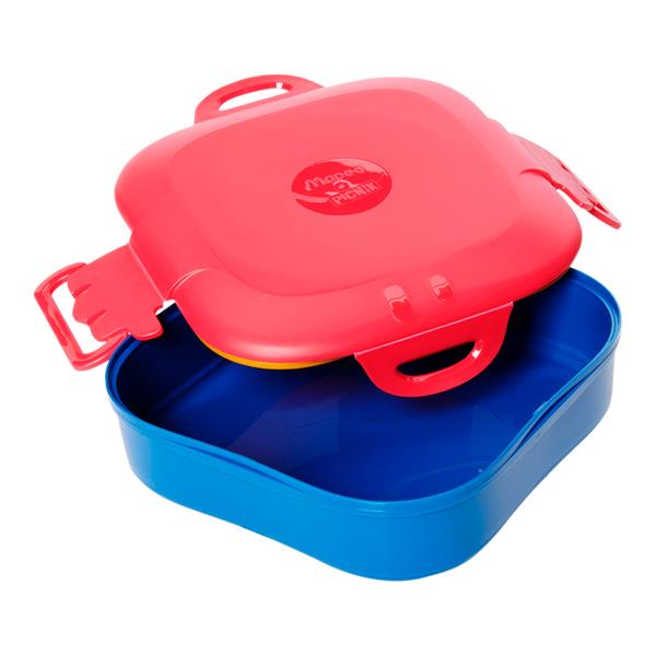 MAPED PICNIK CONCEPT KIDS FIGURATIVE LUNCH BOX - PINK