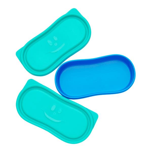 MAPED PICNIK CONCEPT KIDS FIGURATIVE PKT.2 SNACK BOXES - BLUE
