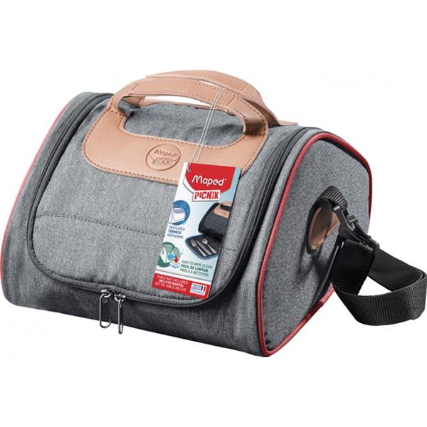 MAPED PICNIK CONCEPT ADULT LUNCH BAG - BRICK RED