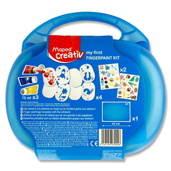 MAPED CREATIV EARLY AGE - MY FIRST FINGER PAINT KIT