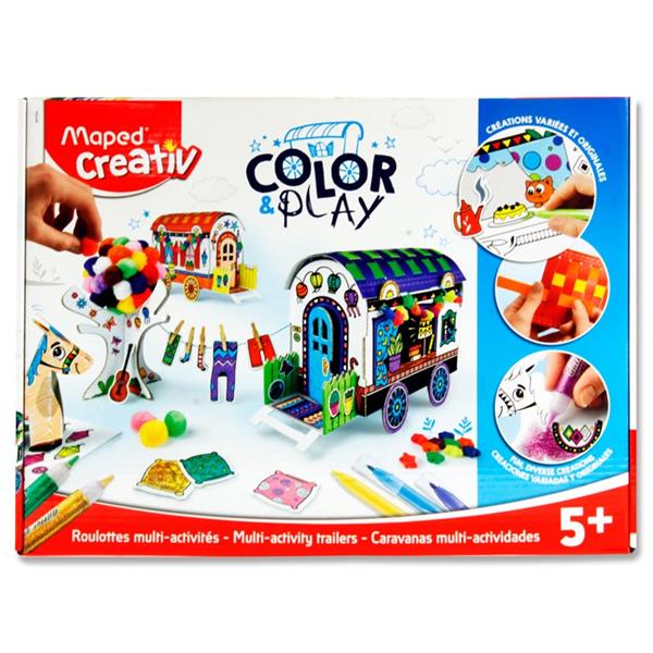 MAPED CREATIV COLOR & PLAY - DESIGN YOUR OWN CARAVANS
