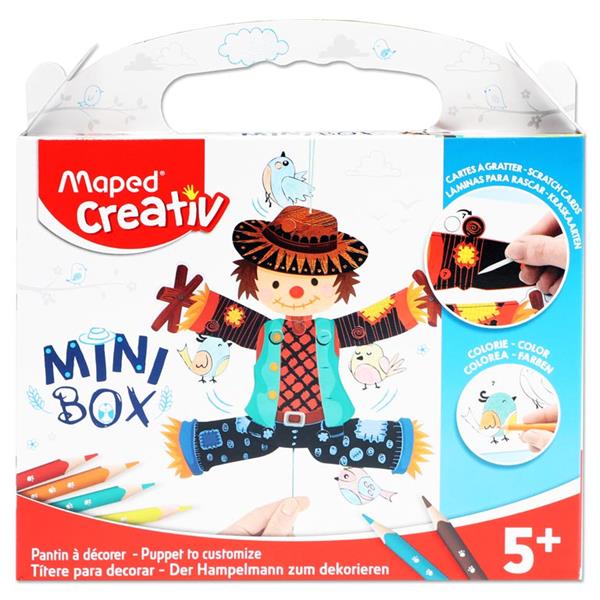 MAPED CREATIV MINI BOX - PUPPET TO DECORATE