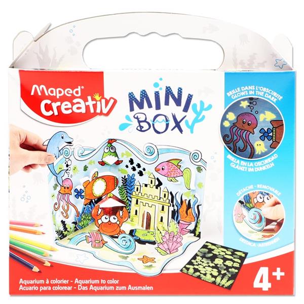 MAPED CREATIV MINI BOX - AQUARIUM TO COLOUR