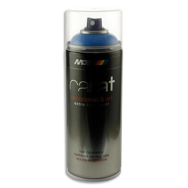 CARAT 400ml CAN ART SPRAY PAINT - TRUE BLUE